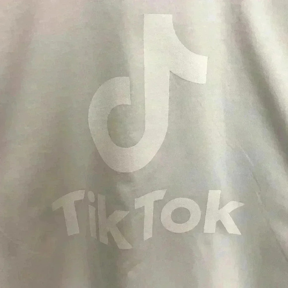 Tik Tok Unisex White Large Short Sleeve T-Shirt - Picture 3 of 5